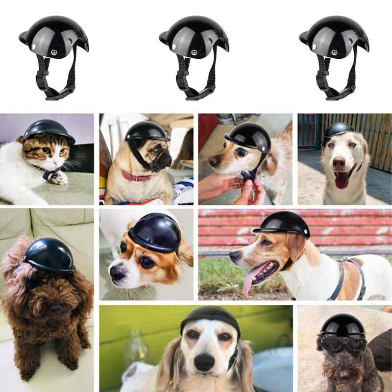 New Dog Helmets For Motorcycles Cool High Quality PVC Fashion Pet Dog Hat Helmet Plastic Pet Protect Ridding Cap /M, As pic
New Dog Helmets For Motorcycles Cool High Quality PVC Fashion Pet Dog Hat Helmet Plastic Pet Protect Ridding Cap /M, As pic