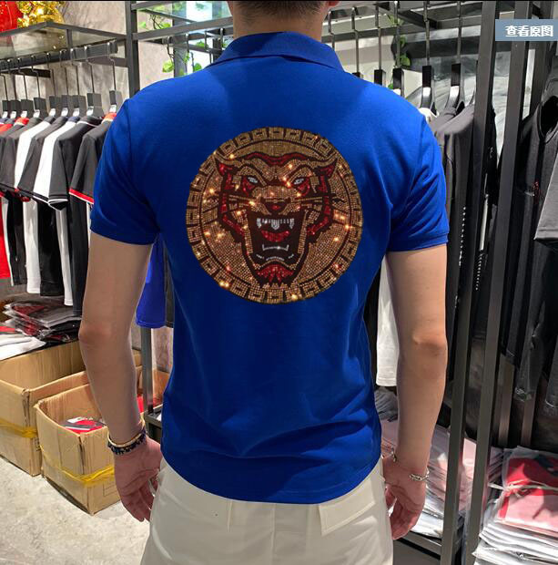 Selling Style Hot Europe Short Sleeve Diamond Stone Male Shirt Cotton Drill Fine Casual Polo Breathable X4xv, The shown
Selling Style Hot Europe Short Sleeve Diamond Stone Male Shirt Cotton Drill Fine Casual Polo Breathable X4xv, The shown