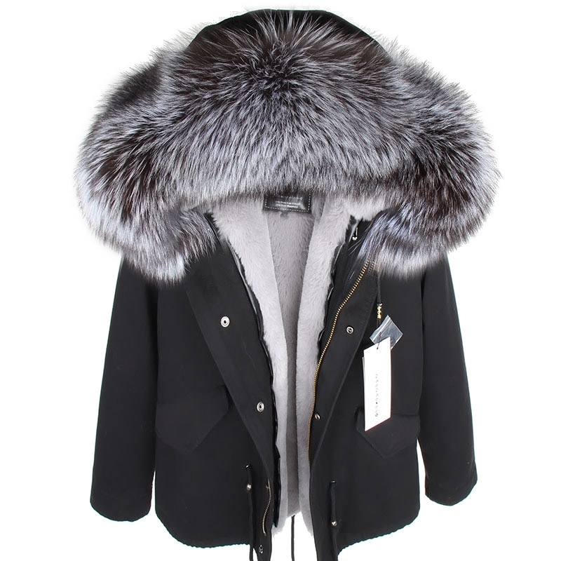 MMK real fur coat new fashion fox fur collar winter women's clothing Removable thickened jacket Short pike coat 210203, 32
MMK real fur coat new fashion fox fur collar winter women's clothing Removable thickened jacket Short pike coat 210203, 32