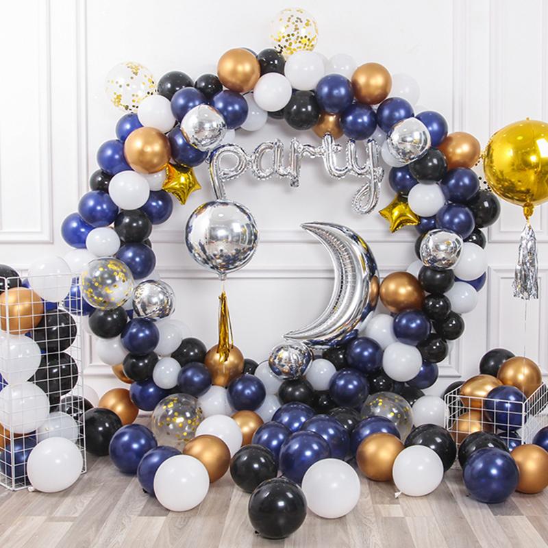 Navy Blue Gold Metallic Balloon Garland Arch Kit Wedding Birthday Party Decoration Latex Balloons Background Decor Balloon Chain
Navy Blue Gold Metallic Balloon Garland Arch Kit Wedding Birthday Party Decoration Latex Balloons Background Decor Balloon Chain