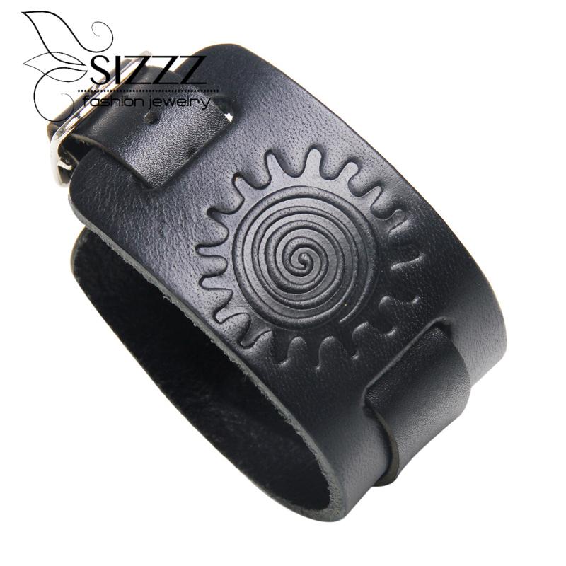 SIZZZ 29.3CM*4CM leather bracelet wholesale jewelry source leather bracelet&Bangles For Women/men
SIZZZ 29.3CM*4CM leather bracelet wholesale jewelry source leather bracelet&Bangles For Women/men
