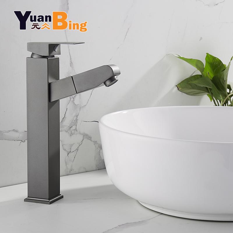 304 stainless steel Bathroom Faucet Gray Basin Faucet Cold Hot Water Mixer Sink Handle Deck Mounted Tall Short Tap
304 stainless steel Bathroom Faucet Gray Basin Faucet Cold Hot Water Mixer Sink Handle Deck Mounted Tall Short Tap