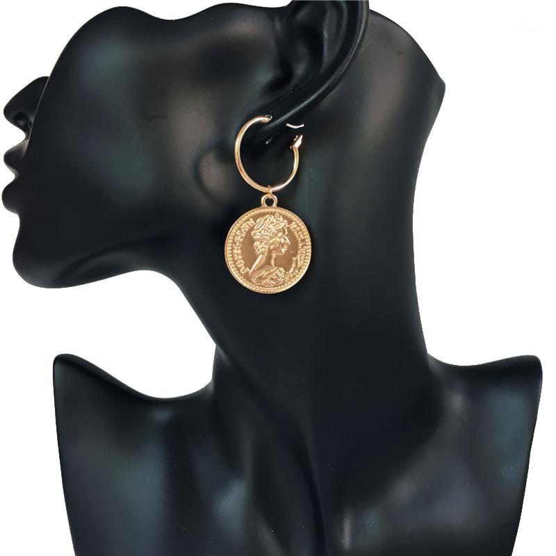 Dangle & Chandelier Vintage Ancient Gold Queen Coin Earrings For Women Fashion Geometric Round Drop Jewelry 2021 Pendientes1
Dangle & Chandelier Vintage Ancient Gold Queen Coin Earrings For Women Fashion Geometric Round Drop Jewelry 2021 Pendientes1