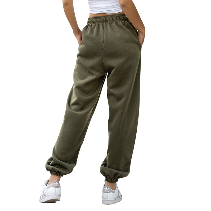 Solid High Waist Clothes Fashion Casual Streetwear Pencil Plus Size Loose Sweat Pants Joggers Women 201228 Z260314