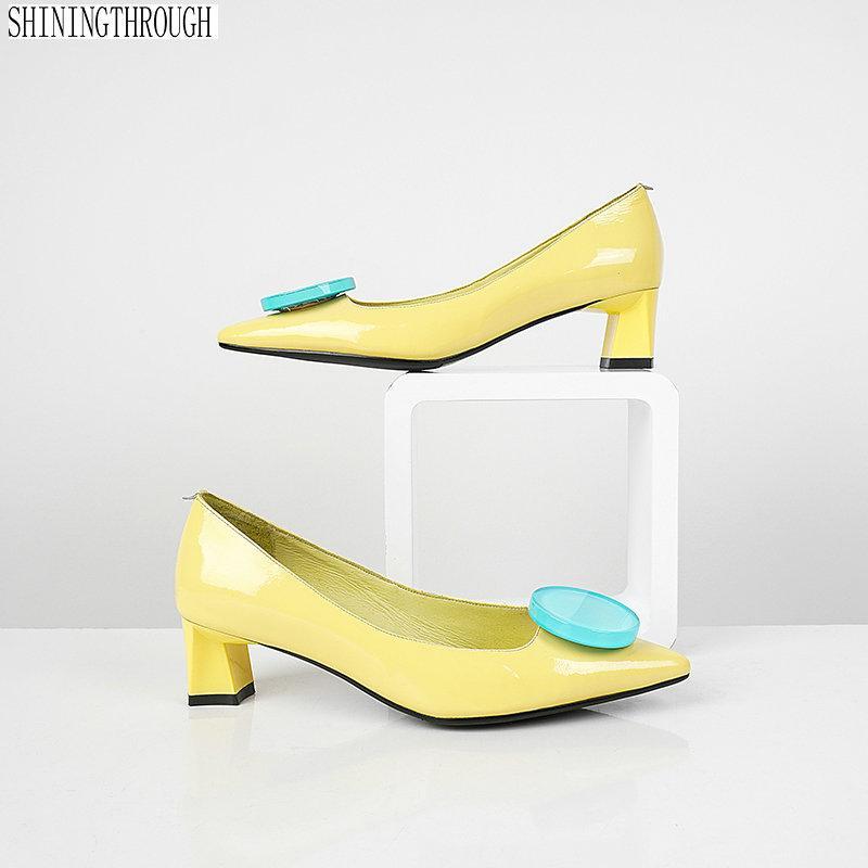 2020 Genuine leather basic women pumps high heels pointed toe summer shoes female dress shoes1, Blue
2020 Genuine leather basic women pumps high heels pointed toe summer shoes female dress shoes1, Blue