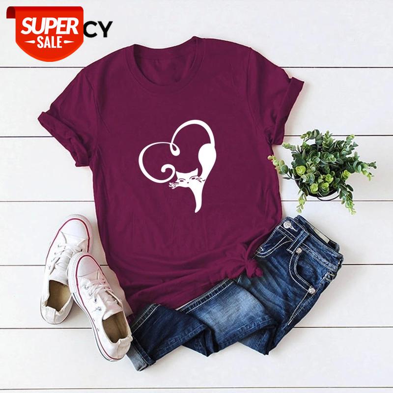 JFUNCY 2020 Summer Plus Size Tees Women Cotton T Shirt Oversize Short Sleeve Loose Female Tops Cute Cat Love Print Lady T-shirt #4E4G, White
JFUNCY 2020 Summer Plus Size Tees Women Cotton T Shirt Oversize Short Sleeve Loose Female Tops Cute Cat Love Print Lady T-shirt #4E4G, White