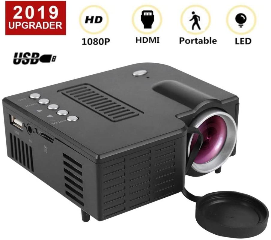 Mini Projector, LCD HD Projector Video Projector Multimedia Home Theater,LED Portable Supports1080P Video VGA USB
Mini Projector, LCD HD Projector Video Projector Multimedia Home Theater,LED Portable Supports1080P Video VGA USB