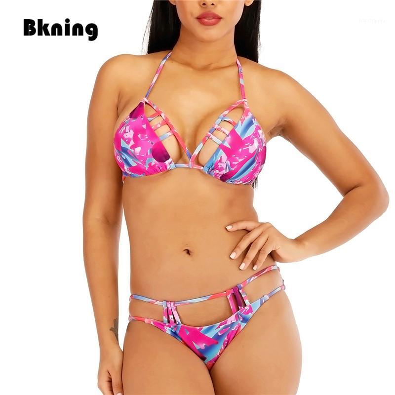 Sexy Cut Out Bikini 2020 NEW Swim Suit Women Swimwear 2 Pieces Low Waist Print Biquinii Floral String Halter Bandage Swimming1
Sexy Cut Out Bikini 2020 NEW Swim Suit Women Swimwear 2 Pieces Low Waist Print Biquinii Floral String Halter Bandage Swimming1