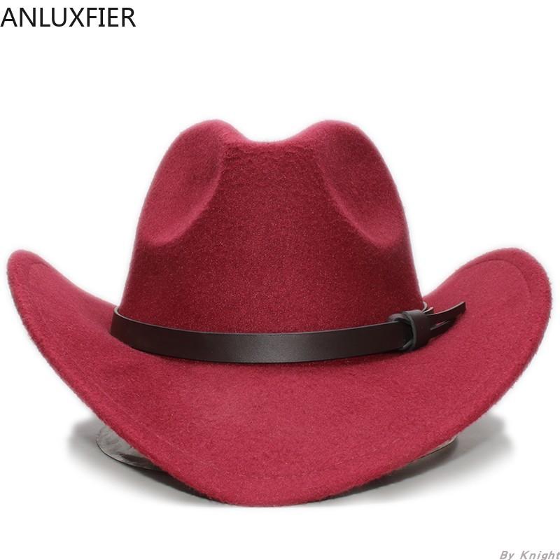 A185 Adult Wool Fedoras Hat Coffee Leather Belt Parent and 100% Wool Cowboy Hat Large Brimmed College Style Bowler Caps, Black
A185 Adult Wool Fedoras Hat Coffee Leather Belt Parent and 100% Wool Cowboy Hat Large Brimmed College Style Bowler Caps, Black
