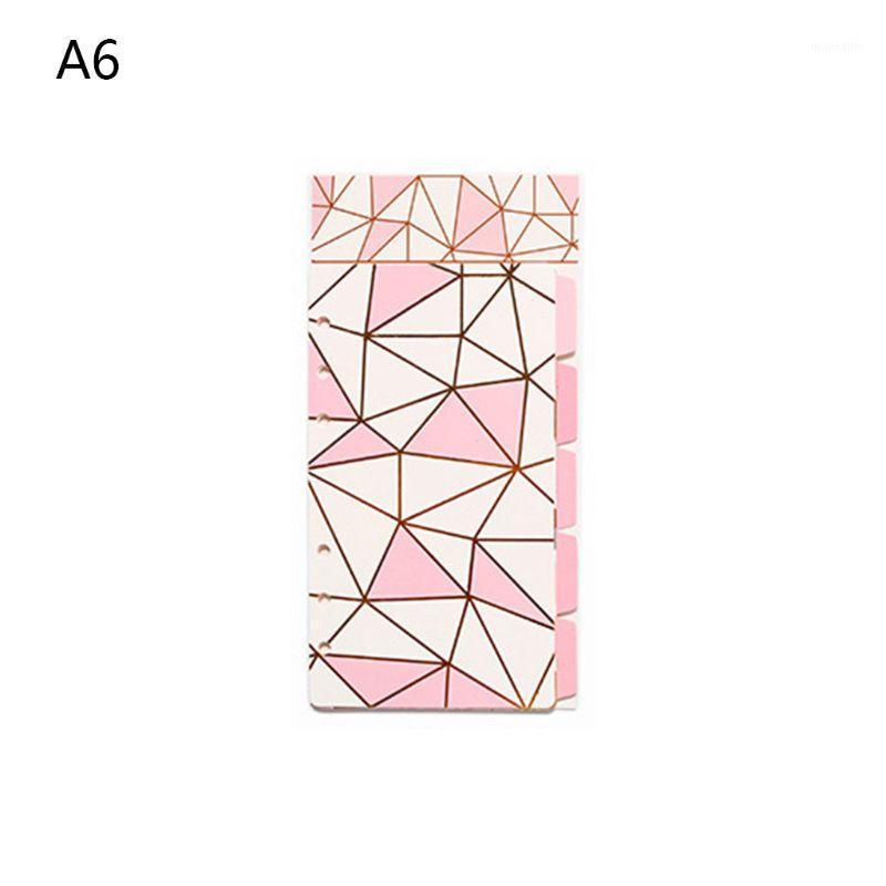 

1Set A5 A6 Loose Leaf Notebook Divider 6 Hole Index Separator Binder Stationery DXAC1