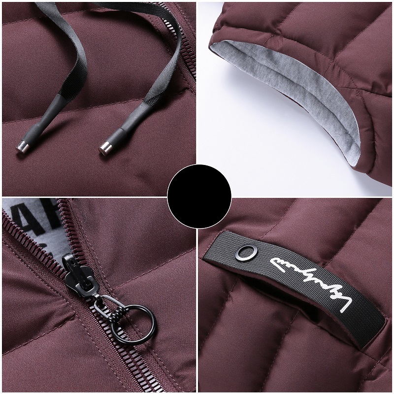 Casual Vest Jacket Men Both Sides Winter Fleece Vest Warm Hooded Waistcoat Sleeveless Jackets Male Hat Detachable Waistcoat Coat 201216