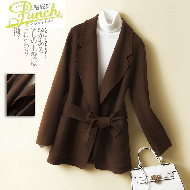 Women 2021 Spring Wool Female Jacket Double-sided Coats and Jackets Korean Coat Outwear Abrigo Mujer MRT942 YY5101, Yellow
Women 2021 Spring Wool Female Jacket Double-sided Coats and Jackets Korean Coat Outwear Abrigo Mujer MRT942 YY5101, Yellow