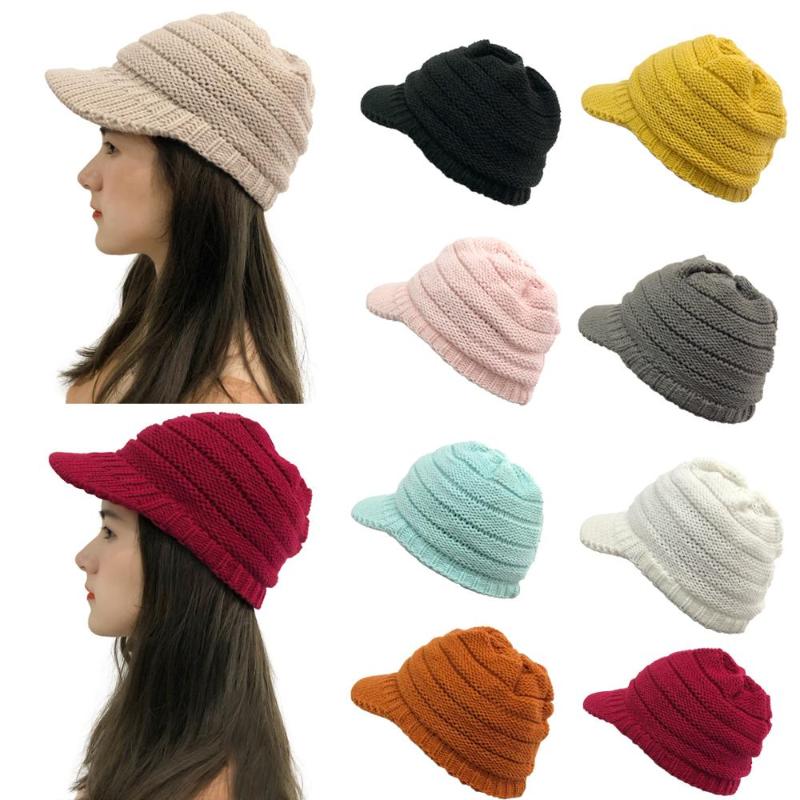9 Color Winter Solid Knitted Hat For Women Elegant Fashion Outdoor Warm Hats Casual Thicken Black Wool Ski Cap, White
9 Color Winter Solid Knitted Hat For Women Elegant Fashion Outdoor Warm Hats Casual Thicken Black Wool Ski Cap, White