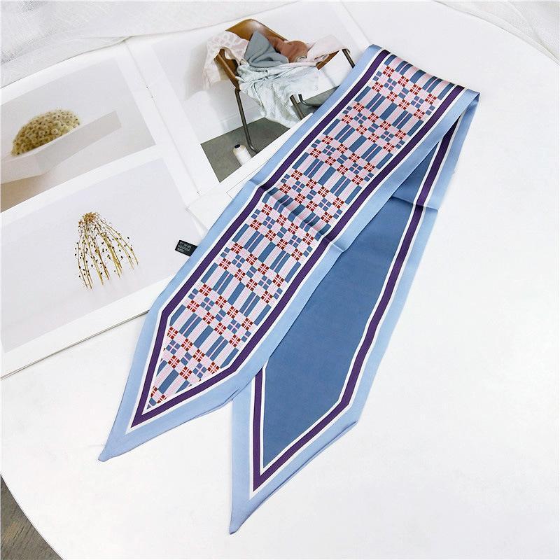 Fashion Scarf Women Neckerchief Skinny Silk For Ladies Handbag Ribbons Head Scarf Womens Tie Scarves & Wraps1
Fashion Scarf Women Neckerchief Skinny Silk For Ladies Handbag Ribbons Head Scarf Womens Tie Scarves & Wraps1