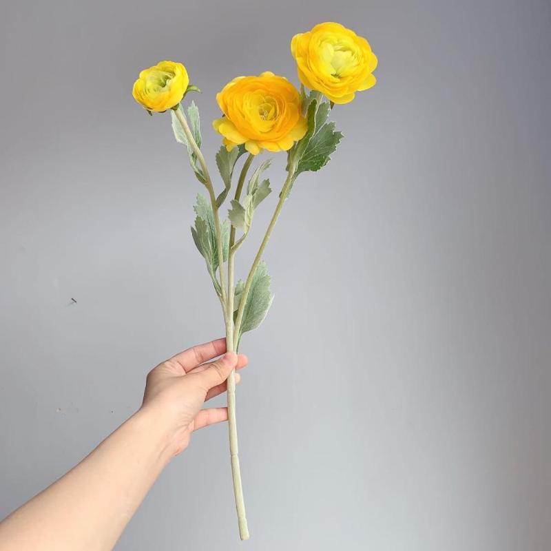 3 heads Artificial Ranunculus Asiaticus rose Flowers silk flores for home table decoration fake flower, Pink
3 heads Artificial Ranunculus Asiaticus rose Flowers silk flores for home table decoration fake flower, Pink