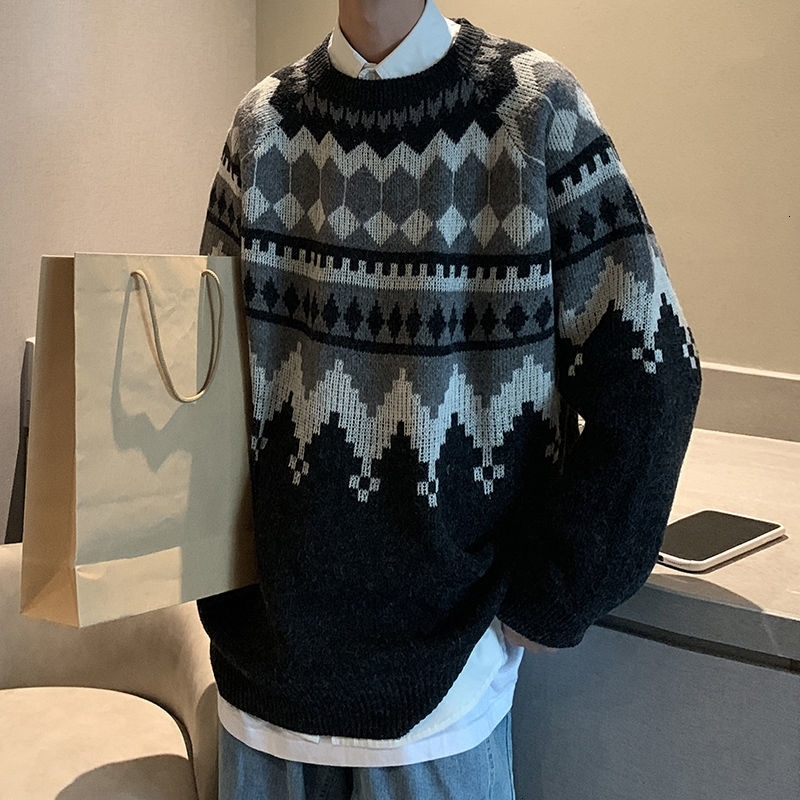 2021 Autumn Winter New Sweaters Men's Graphic Printed Casual Oversize Pullovers Japanese Style Woman Sweater Clothing 7j9b, Winered
2021 Autumn Winter New Sweaters Men's Graphic Printed Casual Oversize Pullovers Japanese Style Woman Sweater Clothing 7j9b, Winered
