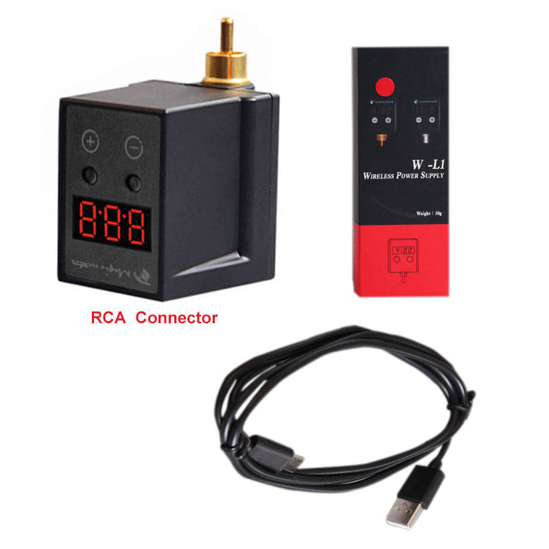 Wireless Tattoo Power Supply RCA/DC Tattoo Machine Mini Power Device Rechargable Battery For Rotary Machine Pen Tattoo Supply Ra
Wireless Tattoo Power Supply RCA/DC Tattoo Machine Mini Power Device Rechargable Battery For Rotary Machine Pen Tattoo Supply Ra