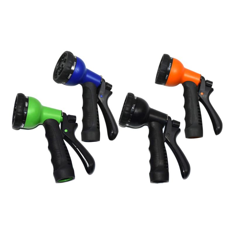 1PCS Adjustable hose nozzle 8 type high pressure power water gun garden sprinkler lawn sprinkler car wash water gun, Red 
1PCS Adjustable hose nozzle 8 type high pressure power water gun garden sprinkler lawn sprinkler car wash water gun, Red