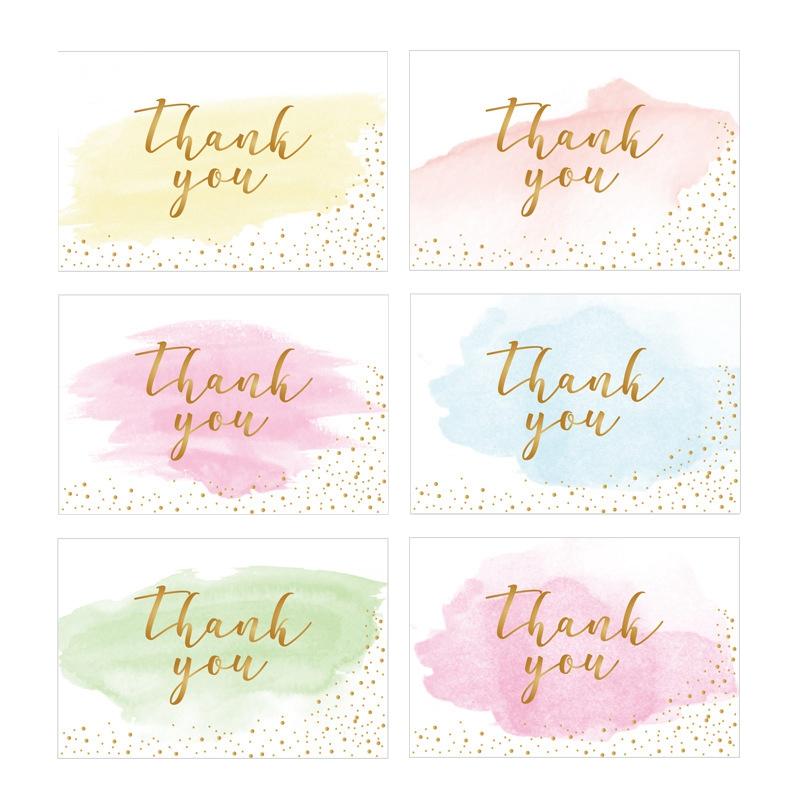 48 Pack Thank You Cards Pack Gold Foiled Watercolor Greeting Cards with Envelopes for Wedding, Baby Shower,Business
48 Pack Thank You Cards Pack Gold Foiled Watercolor Greeting Cards with Envelopes for Wedding, Baby Shower,Business