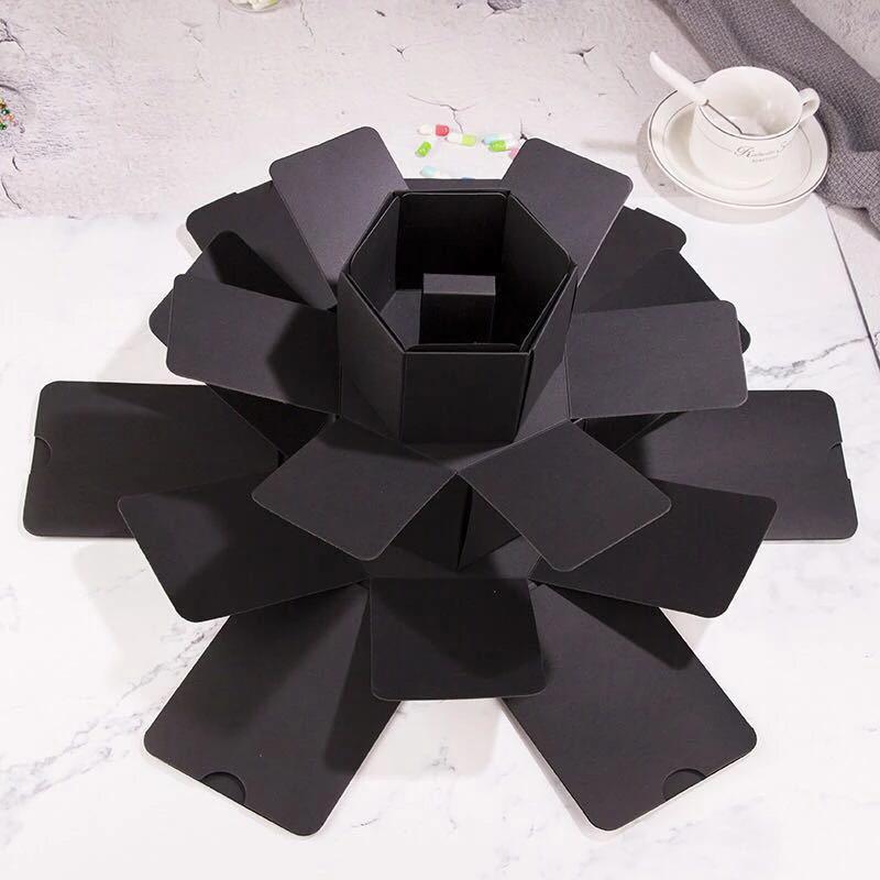 Hexagon Surprise Explosion Box DIY Handmade Scrapbook Photo Memory Wedding Gift Box For Valentine Christmas Gift Boxes
Hexagon Surprise Explosion Box DIY Handmade Scrapbook Photo Memory Wedding Gift Box For Valentine Christmas Gift Boxes