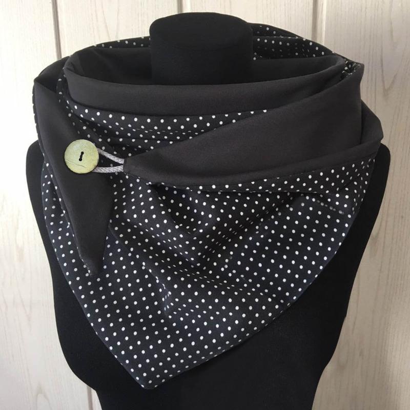 40#2020 Scarf Women Fashion Women Solid Dot Printing Button Soft Wrap Casual Warm Scarves Shawls Multi-purpose Shawl Scarf
40#2020 Scarf Women Fashion Women Solid Dot Printing Button Soft Wrap Casual Warm Scarves Shawls Multi-purpose Shawl Scarf