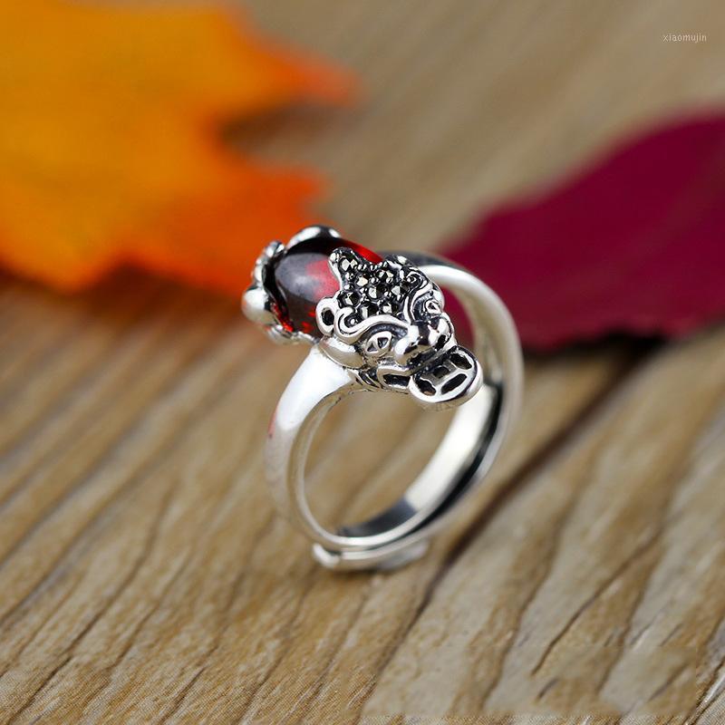 Cluster Rings Real Pure Ring 925 Pixiu Party Christmas Gifts For Women Natural Garnet Stone Beautiful Fengshui Jewelry Anelli Donna
Cluster Rings Real Pure Ring 925 Pixiu Party Christmas Gifts For Women Natural Garnet Stone Beautiful Fengshui Jewelry Anelli Donna