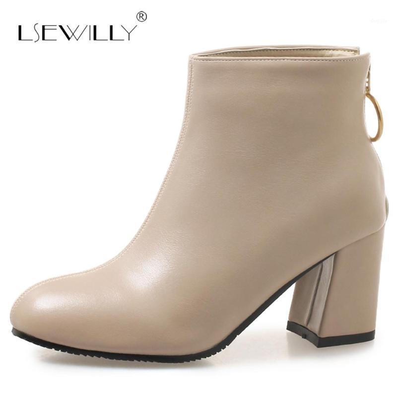 Lsewilly Big size 32-46 high quality fashion platform women casual back zipper autumn winter thick high heels ankle boots S6041, Black
Lsewilly Big size 32-46 high quality fashion platform women casual back zipper autumn winter thick high heels ankle boots S6041, Black