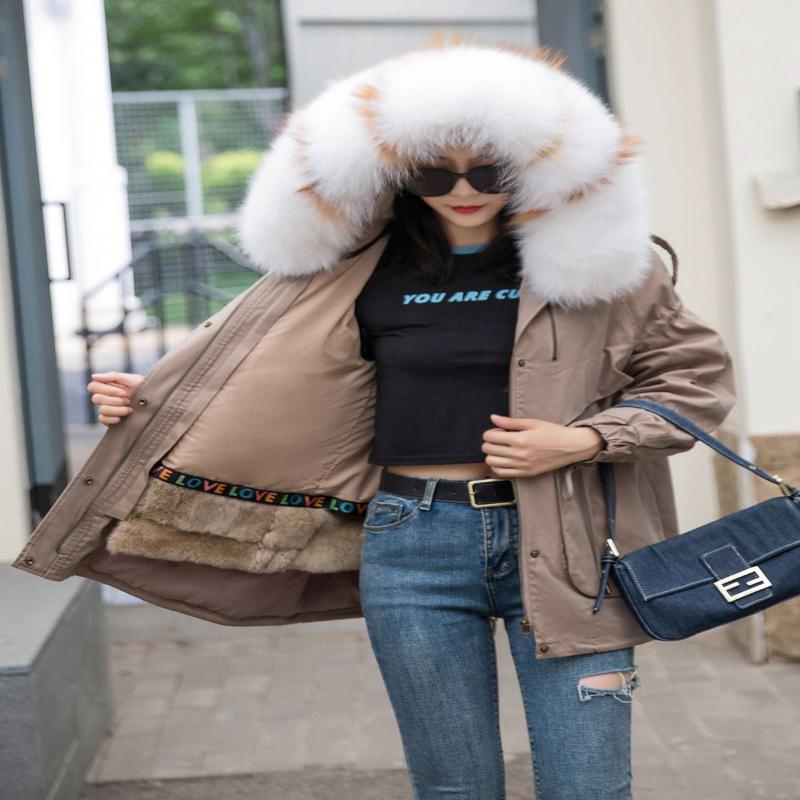Women's Soild Real Rex Fur Parka Detachable Fur Liner Hood Coat Big Collar 2020 New Winter Clothes 
Women's Soild Real Rex Fur Parka Detachable Fur Liner Hood Coat Big Collar 2020 New Winter Clothes