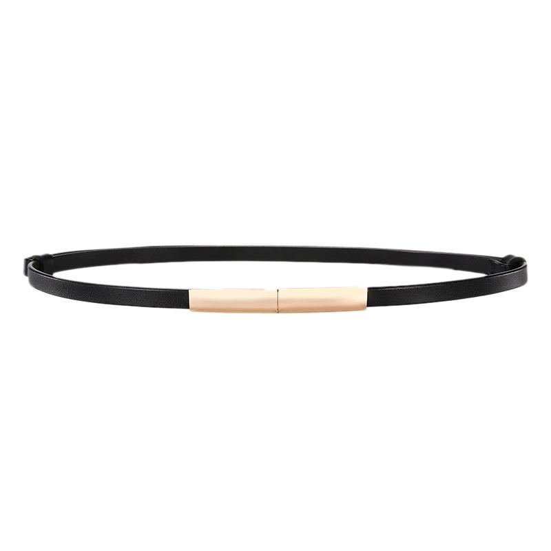 Women's Thin Belt Dress Simple Wild Fashion Belt Can Be Fitted with Skirt Fashion Casual Elegant, Black
Women's Thin Belt Dress Simple Wild Fashion Belt Can Be Fitted with Skirt Fashion Casual Elegant, Black