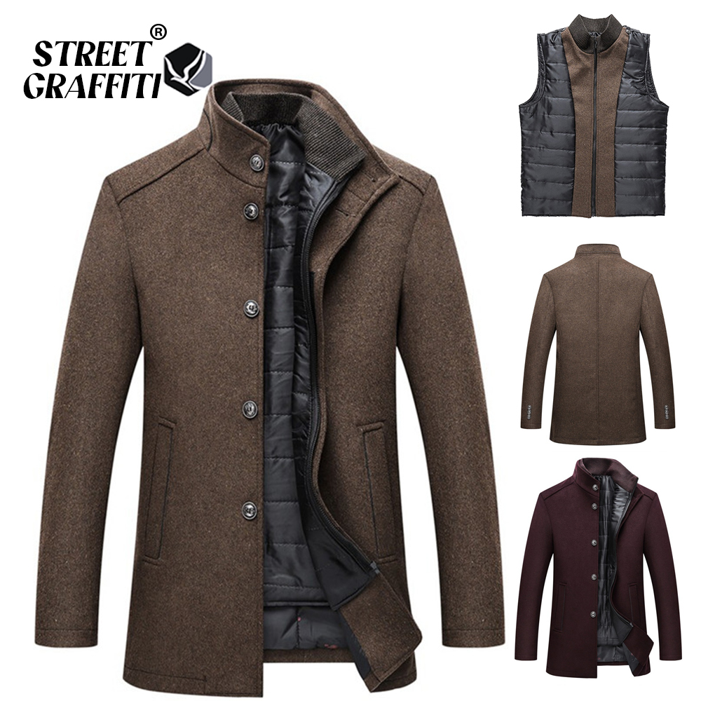 STG 2021 Men Brand Winter Warm Jaet Parkas Coat Men Fashion Autumn Clothing Windproof Woolen Slim Adjustable Vest Parkas Male, Red
STG 2021 Men Brand Winter Warm Jaet Parkas Coat Men Fashion Autumn Clothing Windproof Woolen Slim Adjustable Vest Parkas Male, Red