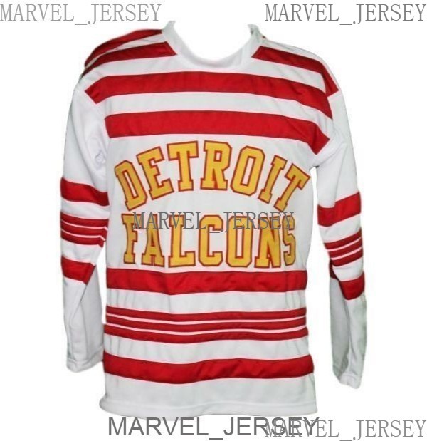 Any Name Number Detroit Falcons Retro Hockey Jersey White Aurie Size -5XL Men, As pic
Any Name Number Detroit Falcons Retro Hockey Jersey White Aurie Size -5XL Men, As pic