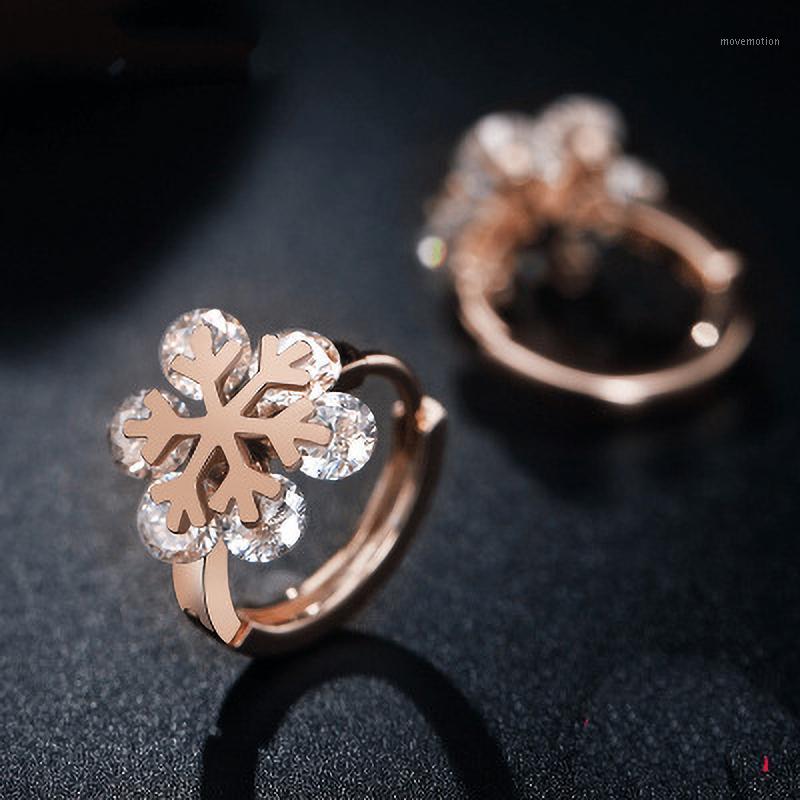 2020 Trendy Simple Snowflake Hoop Earrings For Women Rose Gold/Silver Color Statement Winter Female Jewelry Christmas Party Gift1
2020 Trendy Simple Snowflake Hoop Earrings For Women Rose Gold/Silver Color Statement Winter Female Jewelry Christmas Party Gift1