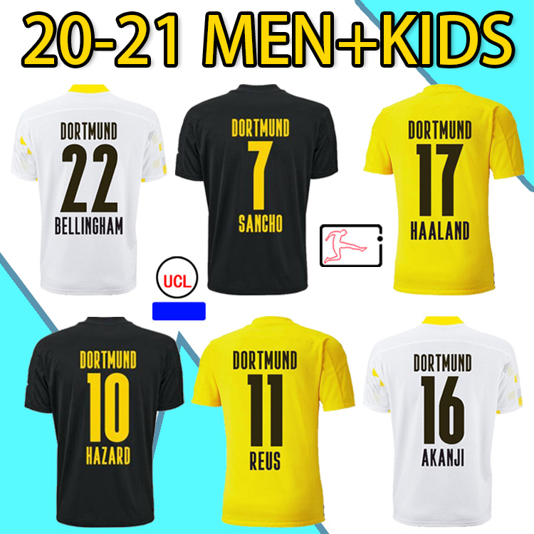 2021 Soccer Jersey HAALAND REUS HAZARD BRANDT E.CAN HAKIMI SANCHO REYNA 20 21 High-quality Adult + Kids Kit Football Shirt, Home patch 2
2021 Soccer Jersey HAALAND REUS HAZARD BRANDT E.CAN HAKIMI SANCHO REYNA 20 21 High-quality Adult + Kids Kit Football Shirt, Home patch 2