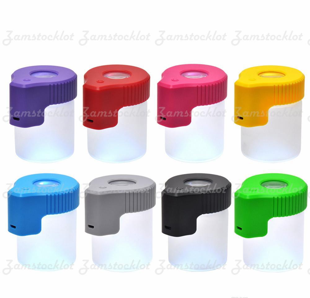 Plastic & Glass Light-up Led Air Tight Proof Storage Magnifying Stash Jar Viewing Container 155ml Vacuum Seal Plastic Pill Box Cas bbyknqi
Plastic & Glass Light-up Led Air Tight Proof Storage Magnifying Stash Jar Viewing Container 155ml Vacuum Seal Plastic Pill Box Cas bbyknqi