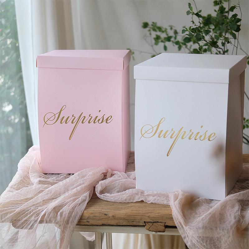 Promotion Wedding Party Flower Packaging Box Surprise Confession Balloon Box for Girlfriend Birthday Party Surprise Gift
Promotion Wedding Party Flower Packaging Box Surprise Confession Balloon Box for Girlfriend Birthday Party Surprise Gift
