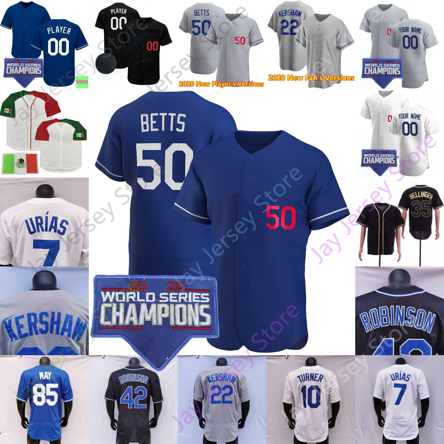 Custom Trevor Bauer Jersey Mookie Betts Cody Bellinger Walker Buehler Clayton Kershaw Max Muncy Enrique Hernandez Corey Seager Justin Turner, 2020 new player's versions white
Custom Trevor Bauer Jersey Mookie Betts Cody Bellinger Walker Buehler Clayton Kershaw Max Muncy Enrique Hernandez Corey Seager Justin Turner, 2020 new player's versions white