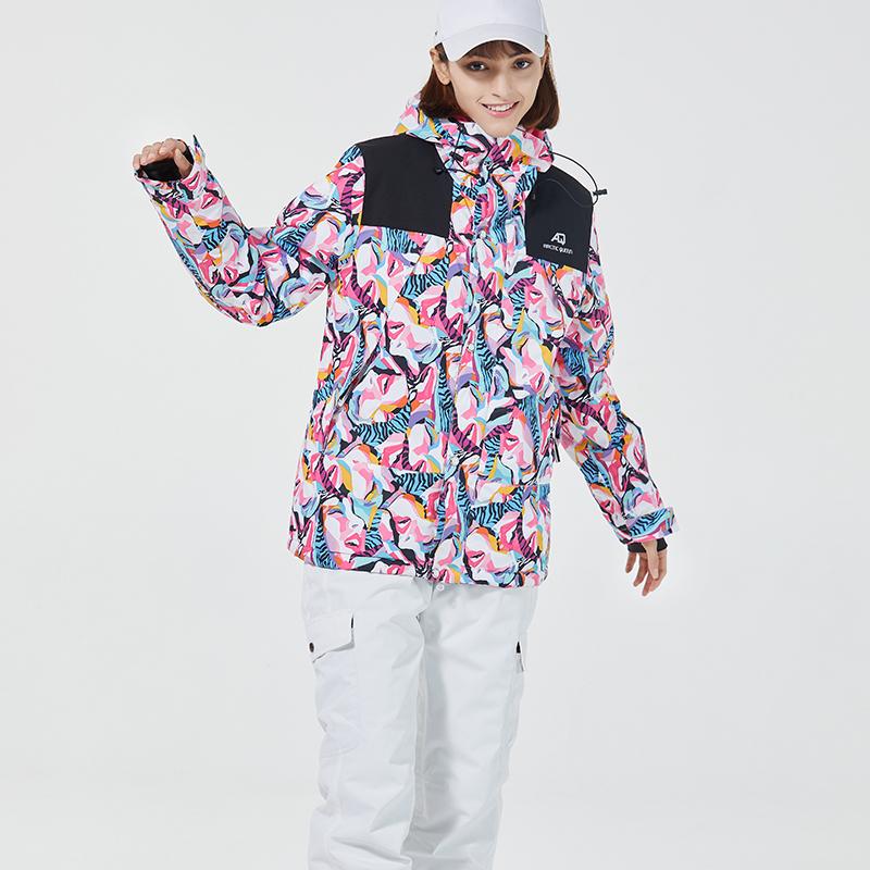 2021 New Ski Suit Women Outdoor Skiing Sport Warm Windproof Snowboard Suit Cold Proof Waterproof Fashionable Color Skiing, Red
2021 New Ski Suit Women Outdoor Skiing Sport Warm Windproof Snowboard Suit Cold Proof Waterproof Fashionable Color Skiing, Red
