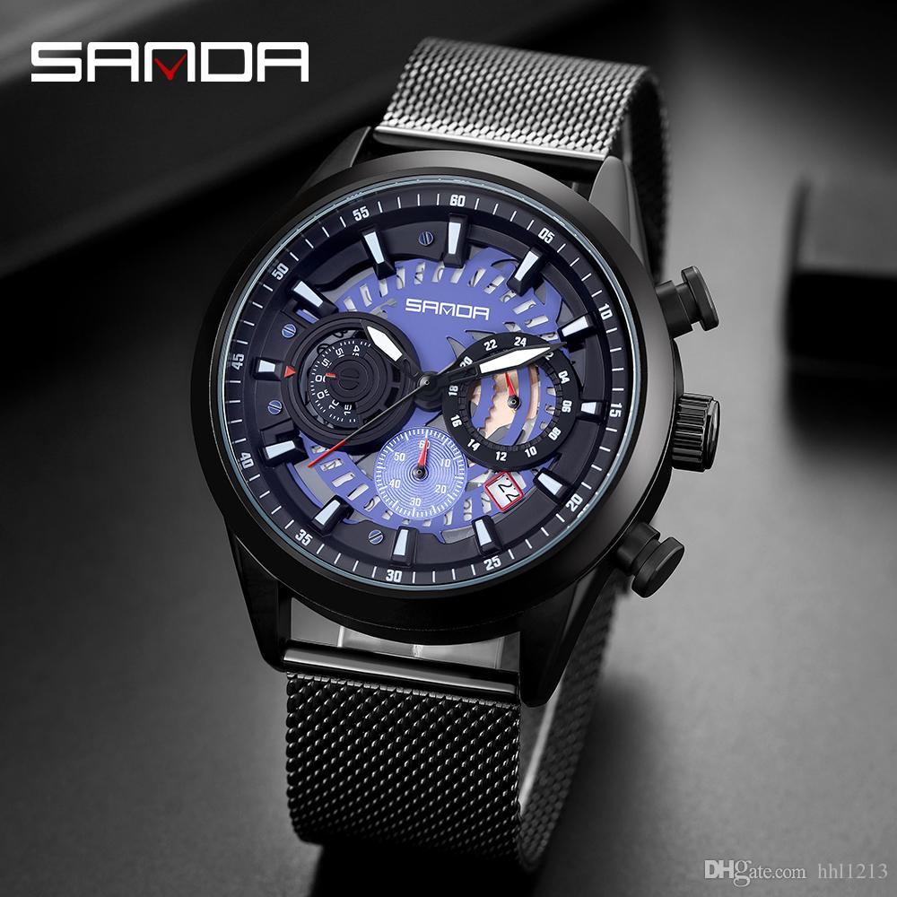 2020 Men Watch New Sapphire Waterproof Business Sports Watch High-end Gentleman Luminous Simple Watch Birthday Gift 5010, Box
2020 Men Watch New Sapphire Waterproof Business Sports Watch High-end Gentleman Luminous Simple Watch Birthday Gift 5010, Box
