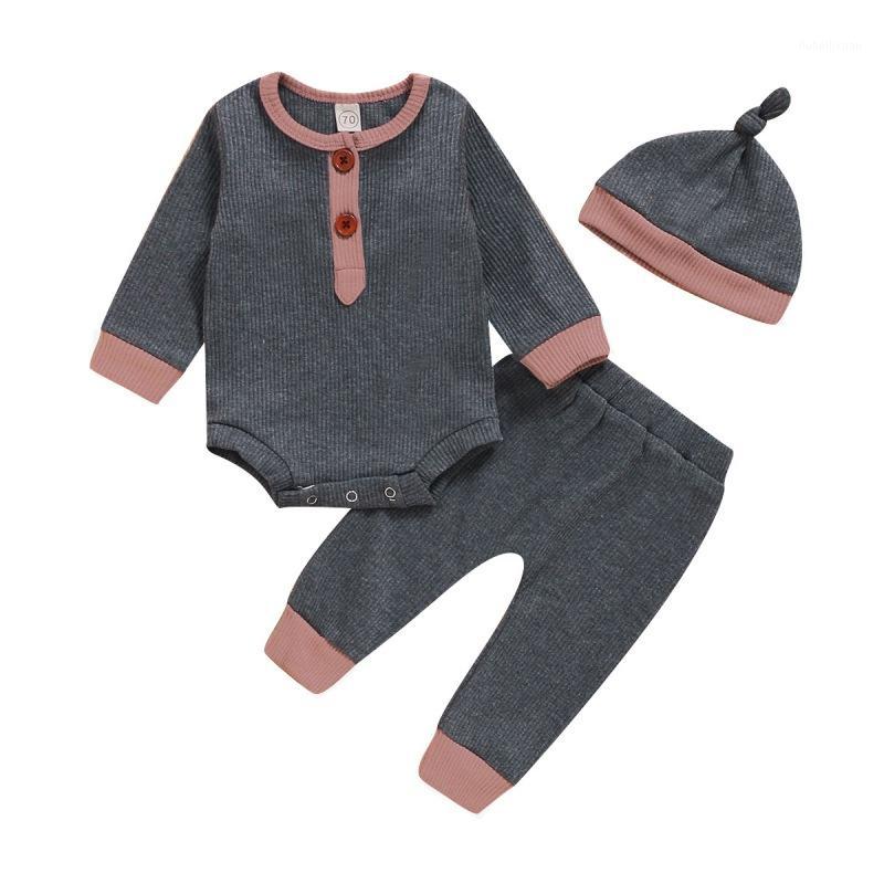 Autumn Baby Boy Gilr Clothing Suit Long Sleeve Solid Print Romper Tops Trousers Hat 3pcs Set Outfits Clothes51, Black 
Autumn Baby Boy Gilr Clothing Suit Long Sleeve Solid Print Romper Tops Trousers Hat 3pcs Set Outfits Clothes51, Black