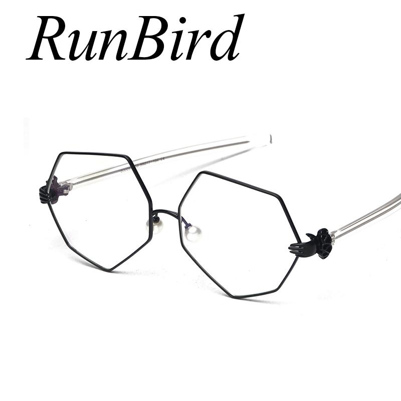 RunBird Pearl Nose Pad Gold Silver Polygon Sunglasses Women Clear Lens Metal Glasses Vintage Designer Hand Frame Eyeglasses 480R
RunBird Pearl Nose Pad Gold Silver Polygon Sunglasses Women Clear Lens Metal Glasses Vintage Designer Hand Frame Eyeglasses 480R