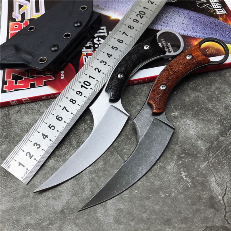High Quality Karambit Claw Knife Outdoor EDC Pocket Camping Knife Fixed Blade Tactical Survival Knife BM Defense Cold Micro Steel Knives C07
High Quality Karambit Claw Knife Outdoor EDC Pocket Camping Knife Fixed Blade Tactical Survival Knife BM Defense Cold Micro Steel Knives C07