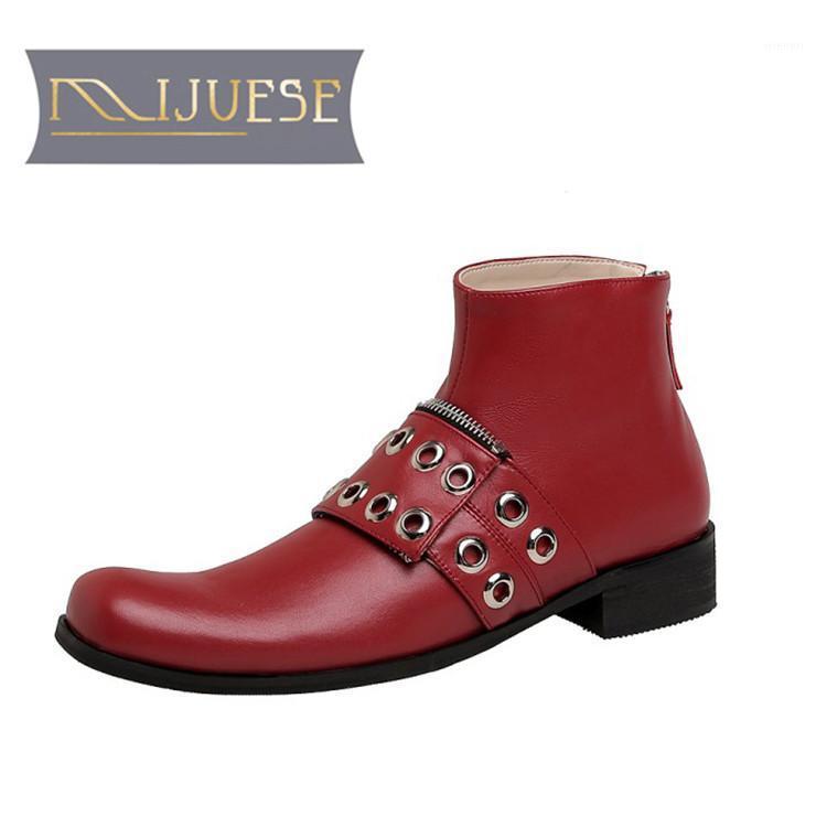 MLJUESE 2021 women Ankle boots Cow leather Winter short plush Square Toe Metal Decoration Med heels female Riding boots size 401, Black
MLJUESE 2021 women Ankle boots Cow leather Winter short plush Square Toe Metal Decoration Med heels female Riding boots size 401, Black