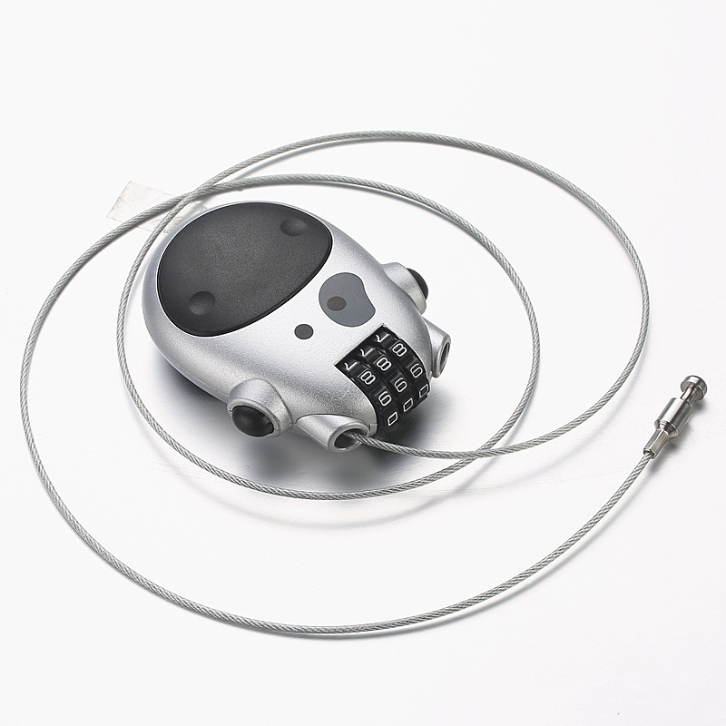 Universal Password Lock Telescopic Wire Rope Steel Cable Code Lock Suitcase Car Sled Motorcycle Helmet Password Locks