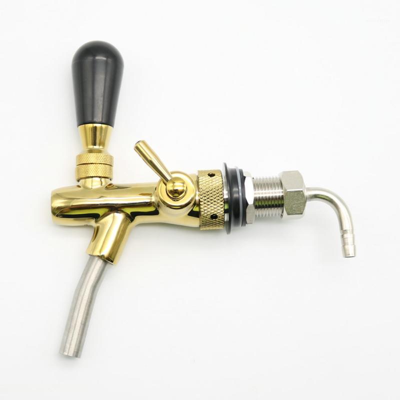 

New homebrew kegging beer tap for beer kegs,Flow Control faucet,homebrew making tap,brass draft tap Gold1