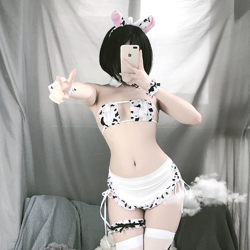 Sexy ertico novo cos vaca cosplay lingerie traje lolita maid biquini lsbica mai anime meninas roupa de banho conjunto para mulher, White
Sexy ertico novo cos vaca cosplay lingerie traje lolita maid biquini lsbica mai anime meninas roupa de banho conjunto para mulher, White