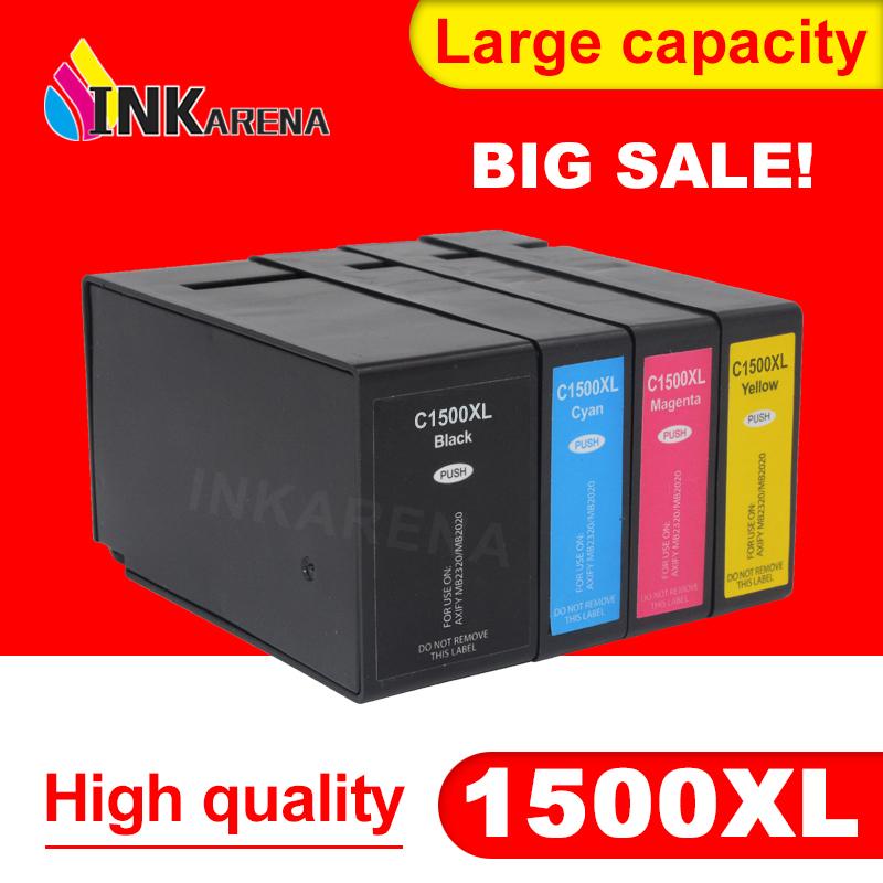 INKARENA PGI1500 XL 4 Color Printer Ink Cartridges PGI-1500XL For Canon MAXIFY MB 2050 2150 2300 2350 2355 2356 Full Ink
INKARENA PGI1500 XL 4 Color Printer Ink Cartridges PGI-1500XL For Canon MAXIFY MB 2050 2150 2300 2350 2355 2356 Full Ink