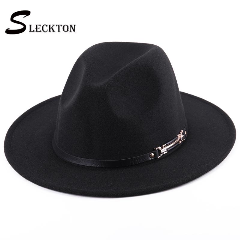 SLECKTON Fashion Fedoras Hats for Women Casual Girl Panama Jazz Cap Ladies Woolen Top Hat Men Bowler Hats Unisex Gorras S1228, Blue;gray
SLECKTON Fashion Fedoras Hats for Women Casual Girl Panama Jazz Cap Ladies Woolen Top Hat Men Bowler Hats Unisex Gorras S1228, Blue;gray