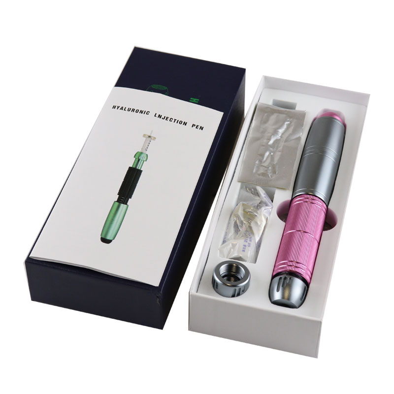 2in 1 Hyaluron Pen with 3 Level Adjust Pressure Noninvasive Nebulizer Injection Hyaluron Gun Mesotherapy Gun Anti Aging with 0.5ml Ampoule
2in 1 Hyaluron Pen with 3 Level Adjust Pressure Noninvasive Nebulizer Injection Hyaluron Gun Mesotherapy Gun Anti Aging with 0.5ml Ampoule