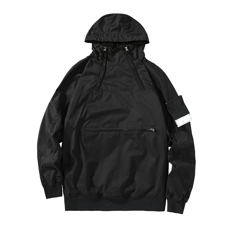 Fashion tooling Men's Hoodies Solid casual long sleeve coat Sport Pullover Jacket Famous brand in Europe and America