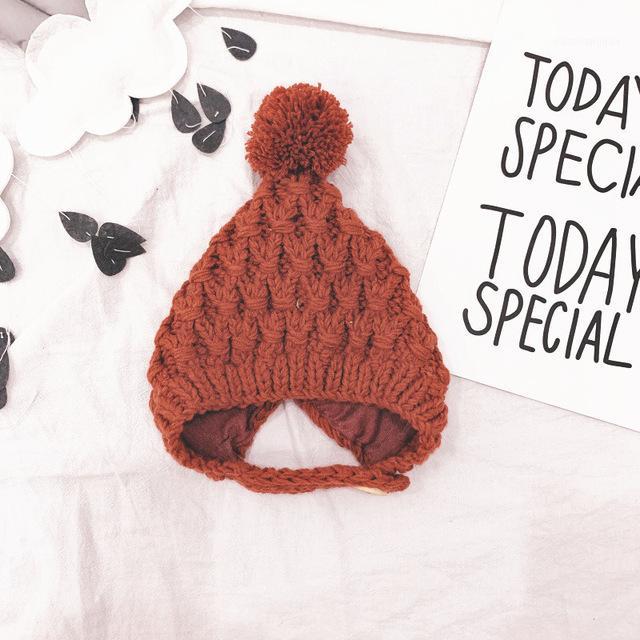 New Style Children Wool Hat Small Ball Kids Knitted Caps 5 Color Girl Winter Accessories Hook Flower Babies Warm All Match Cap1, Red
New Style Children Wool Hat Small Ball Kids Knitted Caps 5 Color Girl Winter Accessories Hook Flower Babies Warm All Match Cap1, Red
